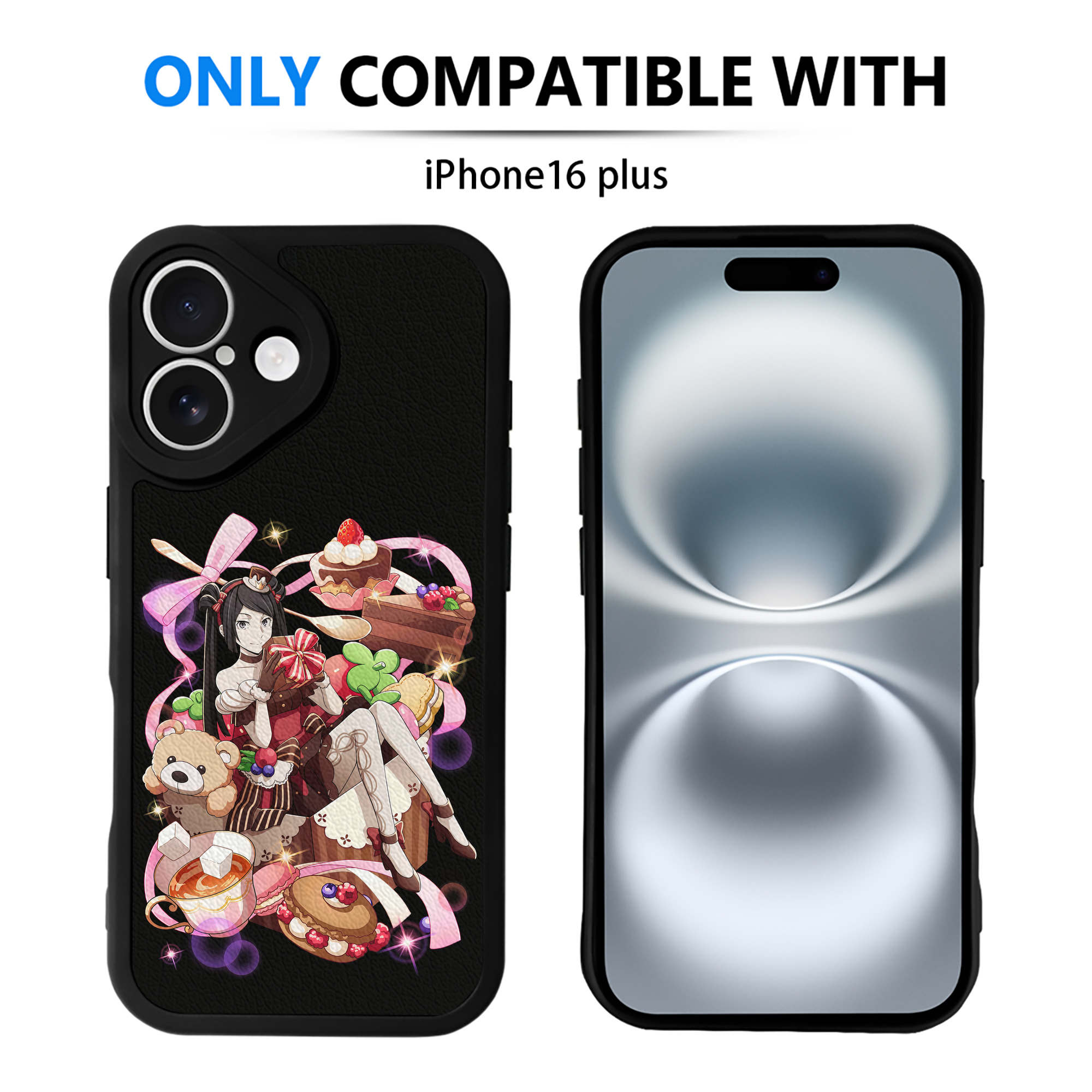 （画像用） 文豪ストレイドッグス Bungo Stray Dogs 【iPhone 16シリーズ対応】シリコンスマホケース（レザー調） 材質：シリコン